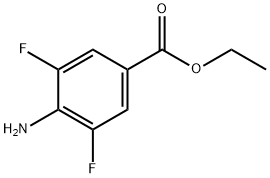 Ethyl 4-amino-3,5-difluorobenzoate Struktur