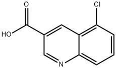 5-chloroquinoline-3-carboxylic acid Struktur