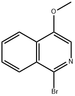 1-BROMO-4-METHOXYISOQUINOLINE Struktur