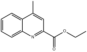 Ethyl 4-methylquinoline-2-carboxylate Struktur