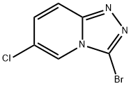 3-Bromo-6-chloro-[1,2,4]triazolo[4,3-a]pyridine Struktur