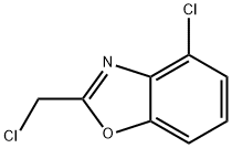 4-Chloro-2-chloromethyl-benzooxazole Struktur