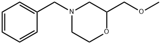 4-benzyl-2-(methoxymethyl)morpholine Struktur