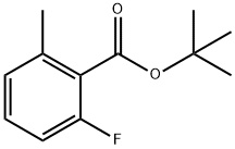 tert-Butyl 2-fluoro-6-methylbenzoate Struktur