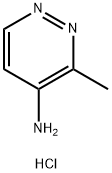 3-methylpyridazin-4-amine hydrochloride Struktur