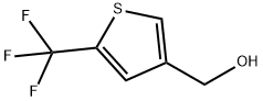 [5-(trifluoromethyl)thiophen-3-yl]methanol Struktur