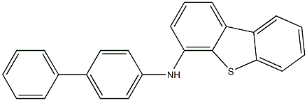 N-[1,1-biphenyl]-4-yl-4-Dibenzothiophenamine Structure