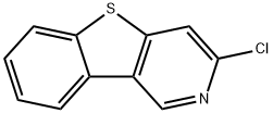 3-chlorobenzo[4,5]thieno[3,2-c]pyridine Struktur