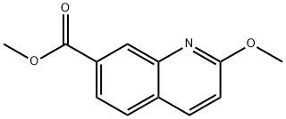 Methyl 2-methoxyquinoline-7-carboxylate Struktur