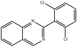 2-(2,6-Dichlorophenyl)quinazoline Struktur