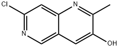 7-Chloro-2-methyl-[1,6]naphthyridin-3-ol Struktur