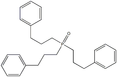 TRIS(3-PHENYLPROPYL)PHOSPHINE OXIDE Struktur