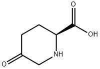 (2S)-5-Oxo-piperidine-2-carboxylic acid Struktur