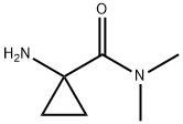 1-Amino-cyclopropanecarboxylic acid dimethylamide Struktur