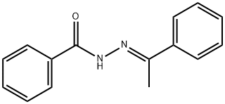 N'-[(1E)-1-phenylethylidene]benzohydrazide Struktur