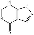 ISOTHIAZOLO[5,4-D]PYRIMIDIN-4(5H)-ONE Struktur