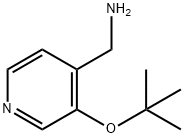 (3-tert-butoxypyridin-4-yl)methanamine Struktur