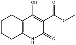 Methyl 4-hydroxy-2-oxo-1,2,5,6,7,8-hexahydroquinoline-3-carboxylate Struktur