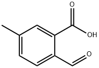 2-formyl-5-methylbenzoic acid Struktur