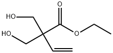 ethyl 2,2-bis(hydroxymethyl)but-3-enoate Struktur