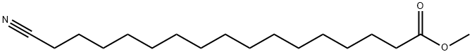 Methyl 16-cyanohexadecanoate Struktur