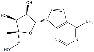 4'-Methyladenosine Struktur