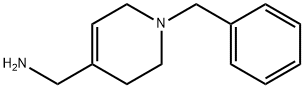 (1-Benzyl-1,2,3,6-tetrahydropyridin-4-yl)methanamine Struktur