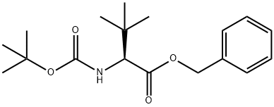 (S)-benzyl 2-((tert-butoxycarbonyl)amino)-3,3-dimethylbutanoate(WXG02403) Struktur