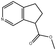 methyl 6,7-dihydro-5H-cyclopenta[c]pyridine-7-carboxylate Struktur