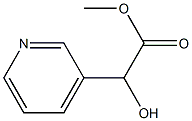 methyl 2-hydroxy-2-(pyridin-3-yl)acetate Struktur