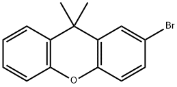 2-bromo-9,9-Dimethyl-9H-xanthene Struktur