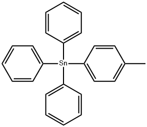 (P-TOLYL)TRIPHENYLTIN Struktur