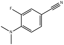 4-(dimethylamino)-3-fluorobenzonitrile Structure