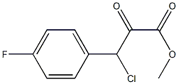 Methyl 3-chloro-3-(4-fluorophenyl)-2-oxopropanoate