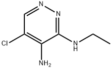 5-chloro-N3-ethylpyridazine-3,4-diamine Struktur