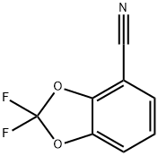 2,2-difluorobenzo[d][1,3]dioxole-4-carbonitrile Struktur