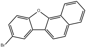 Benzo[b]naphtho[2,1-d]furan, 8-bromo- Struktur