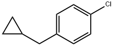 1-Chloro-4-(cyclopropylmethyl)benzene Struktur