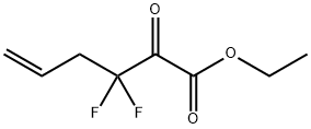 ethyl 3,3-difluoro-2-oxohex-5-enoate Struktur