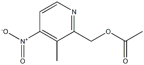 (3-methyl-4-nitropyridin-2-yl)methyl acetate