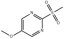 5-Methoxy-2-(methylsulfonyl)pyrimidine Struktur