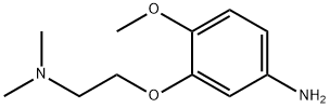 3-[2-(dimethylamino)ethoxy]-4-methoxybenzenamine