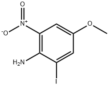 2-Iodo-4-methoxy-6-nitro-phenylamine Struktur