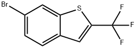 6-Bromo-2-(trifluoromethyl)benzo[b]thiophene Struktur