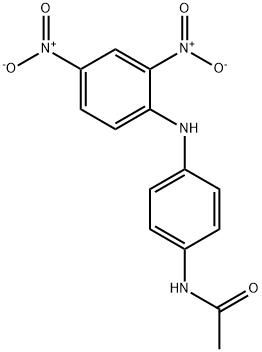 4-ACETAMIDO-2',4'-DINITRODIPHENYLAMINE Struktur