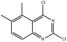 2,4-dichloro-5,6-dimethyl-quinazoline Struktur