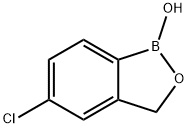 5-Chloro-1,3-dihydro-1-hydroxy-2,1-benzoxaborole Struktur