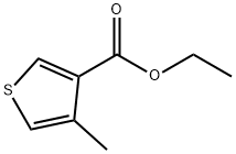 ethyl 4-methylthiophene-3-carboxylate Struktur