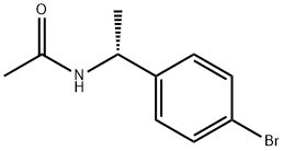 (R)-N-acetyl-1-(4-bromophenyl)ethylamine Struktur