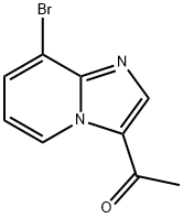 1-(8-Bromo-imidazo[1,2-a]pyridin-3-yl)-ethanone Struktur